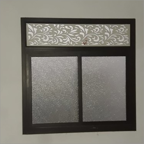 Black Rectangular Aluminum Window