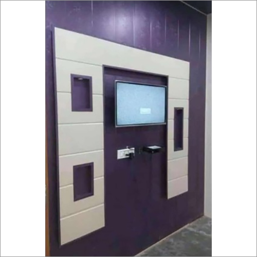 Dark Brown Wooden Wall Panel