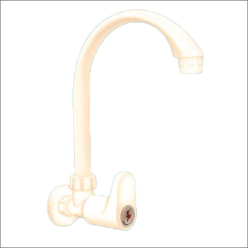 White Plastic Sink Cock