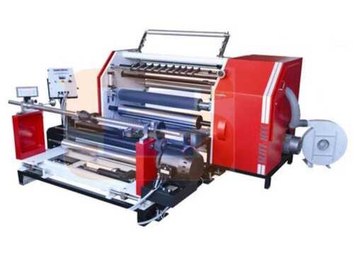 Foil Slitting Machine - Electric, Automatic Operation | Industrial Use, Painted Finish, 1 Year Warranty