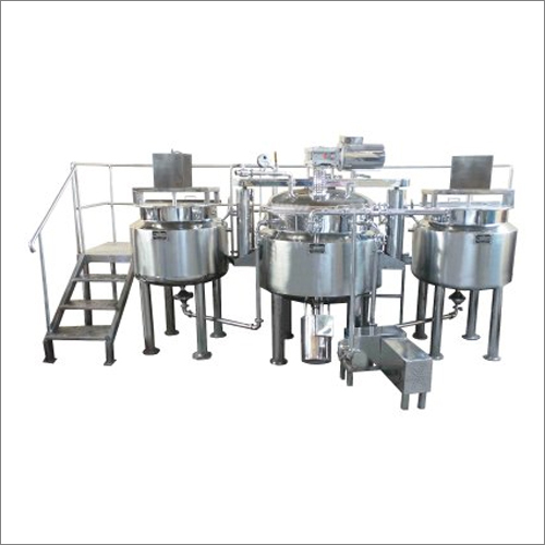 Lotion Manufacturing Plant - 42 Kg/hr, Stainless Steel, 440 Volt, 10 HP | Automatic Control, Efficient Performance, Low Maintenance