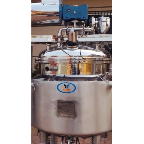 Stainless Steel Mixing Tank By TECHNIC PHARMA EQUIPMENTS