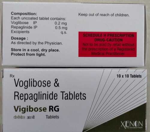 Voglibose And Repaglinide Tablets