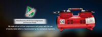 Oil Free Dry Vacuum Pumps - Color: Red