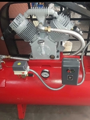 Air Compressor Top Blocks - Color: Grey