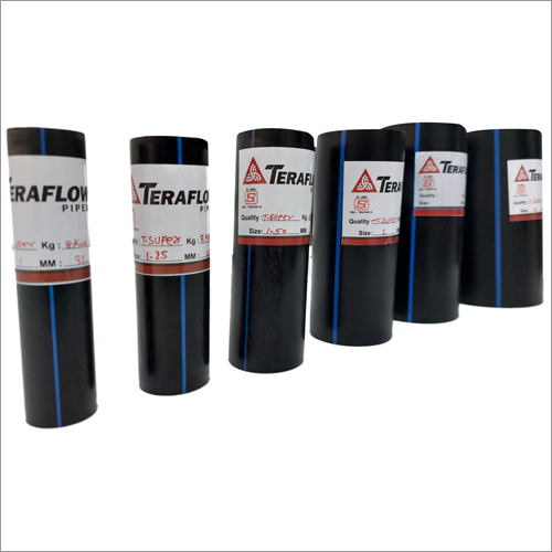 Black HDPE Pipe By Tera flow pipes