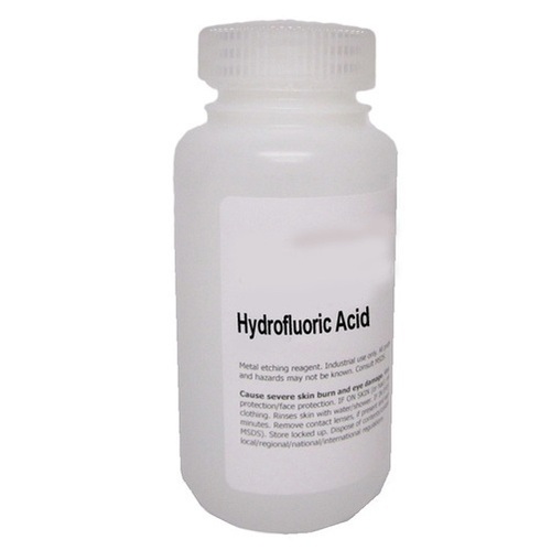 HF hydrofluoric acid hydrogen fluoride