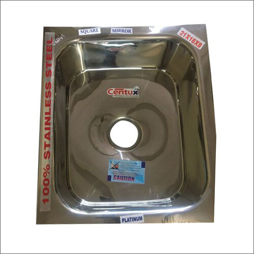 Square Modals Centux Steel Sink