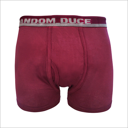 Cotton Maroon Top Elastic Underwear
