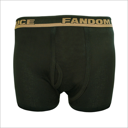 Green Top Elastic Underwear - Cotton Fabric , Customized Size, Plain Patterned Comfort and Support