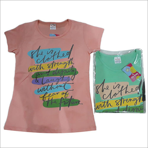 Washable Girls Printed Top