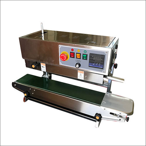 SS Vertical Continous Band Sealer Machine
