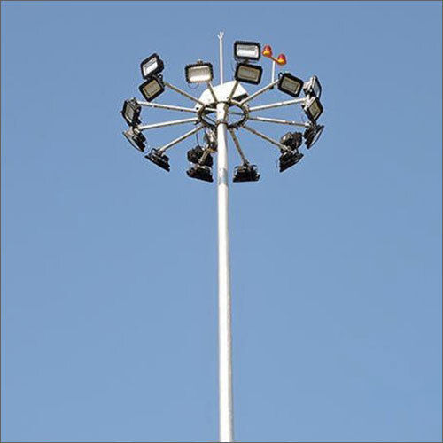 12.5m Aluminium High Mast Lighting Poles