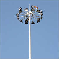 12.5m Aluminium High Mast Lighting Poles