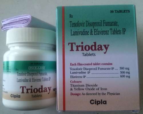 Tenofovir And Lamivudine And Efavirenz Tablets