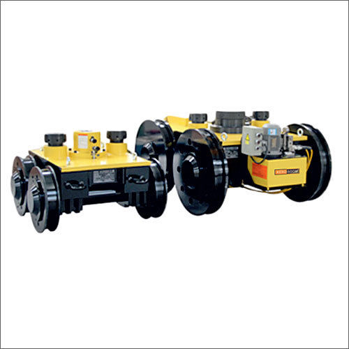 Amlt Series Intelligent Hydraulic Mobile Lifting Trolley With 300 Ton Capacity Body Material: Steel