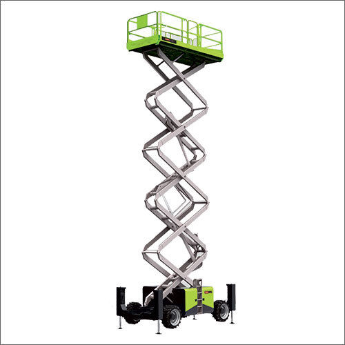 Green Asl-Rt Series Rough Terrain Scissor Lifts