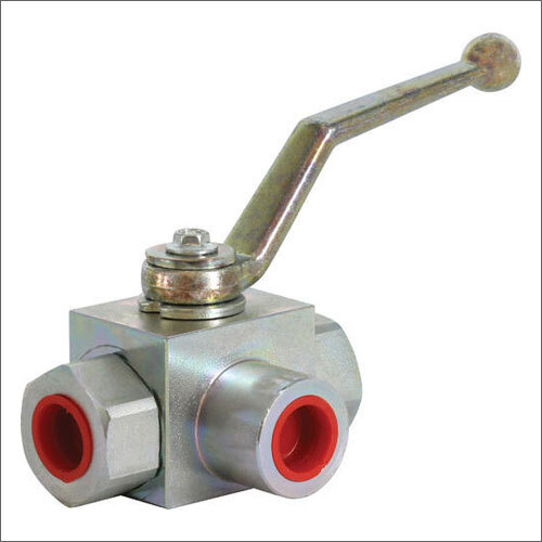 Polished Industrial 3 Way Ball Valve