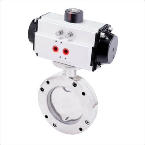 Pneumatic Actuator With Butterfly Valve