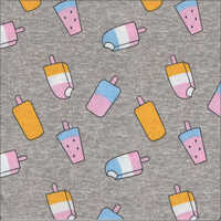 Printed Sinker Fabric - Attributes: Washable