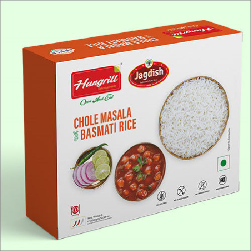 Chole Masala With Basmati Rice