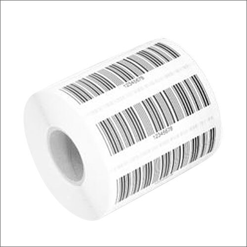 White Barcode Labels