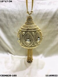 Beautiful Bridal Metal Clutch Bag