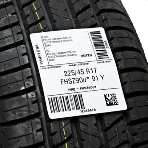 Automotive Tyre Label