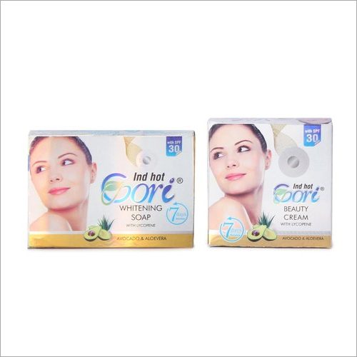 Smudge Proof Skin Whitening  Soap And Beauty Cream Set