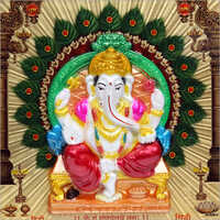 8x8 inch 3d Emboss God Picture Ganesh