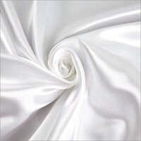 Plain White Viscose Modal Satin Fabric - Viscose Modal Satin, Available In Various Sizes , Light In Weight, Soft And Skin-friendly