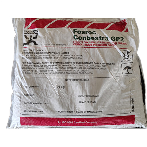 Free Flow High Strength Non Shrink Cementitious Precious Grout