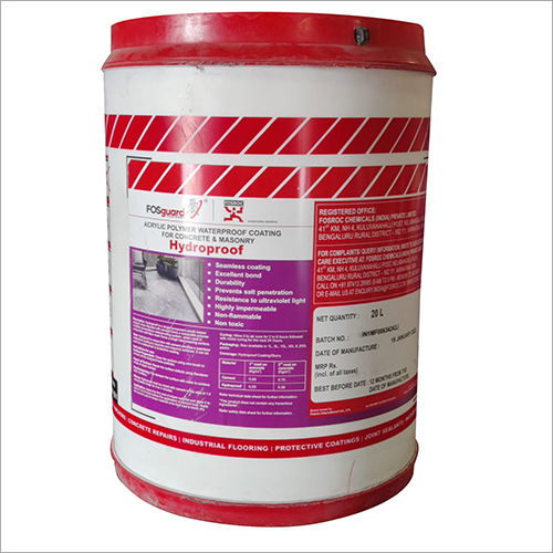Acrylic Polymer Waterproofing Coating For Concrete And Masonry