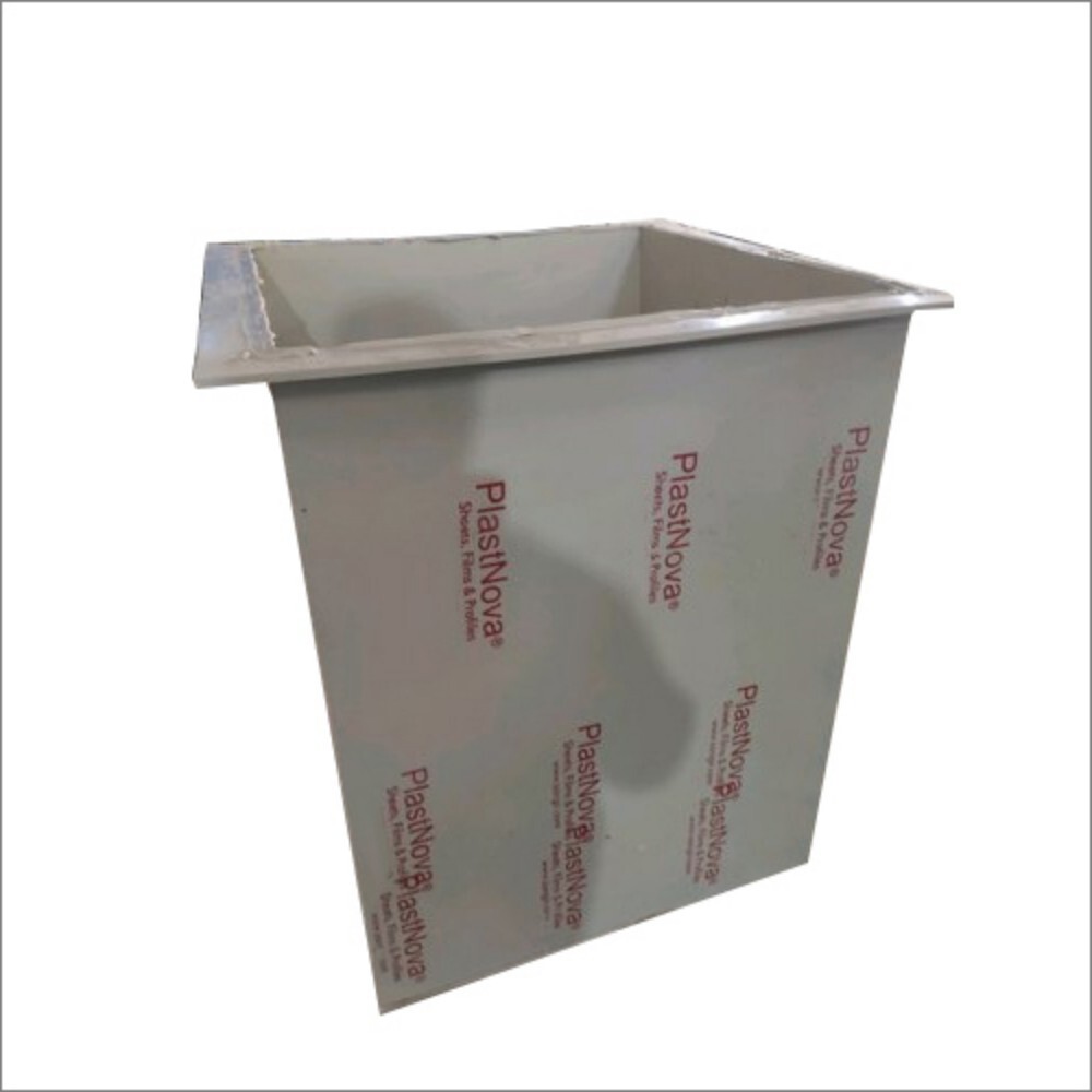PP Tank - 500 Liters, Rectangular Shape, Polypropylene Material | Durable, Lightweight, Robust for Chemical Storage