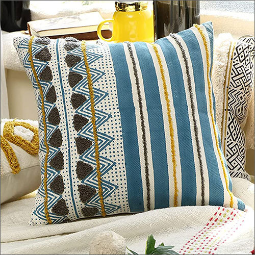 16x16 inch Cotton Decorative Throw Pillow Covers By IMPEXART PVT LTD