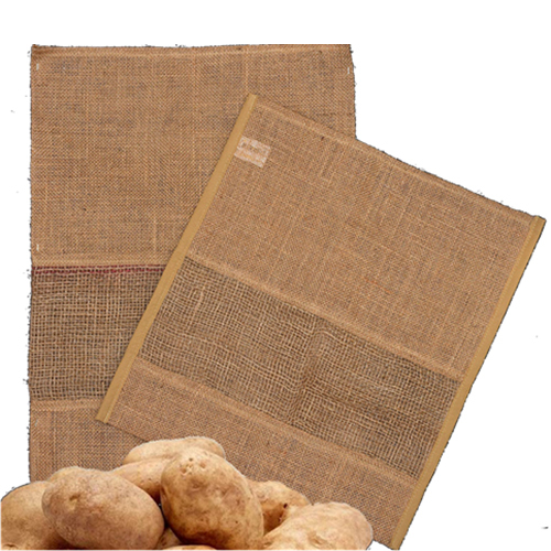 Jute Vegetable Bags - 36x50 cm & 36x40 cm, Natural Jute Material, High Quality for Shopping