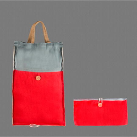 Red Foldable Juco Shopping Bag