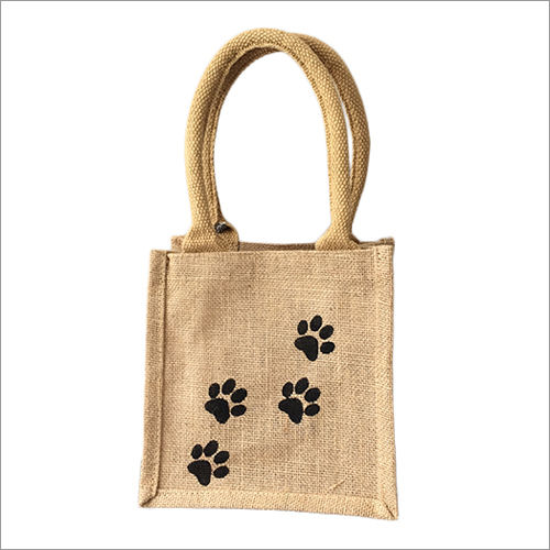 Ecofriendly Brown Jute Lunch Bag