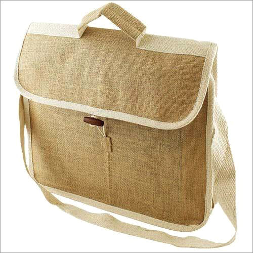 Ecofriendly Plain Jute Laptop Bag