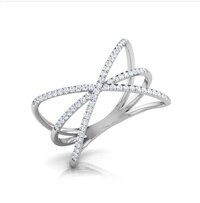Women's Party Real Diamond Designer Ring