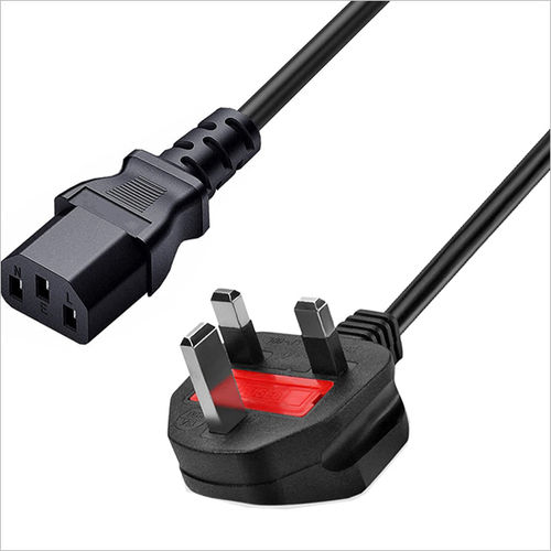 3 Pin Uk Power Cord With Fuse