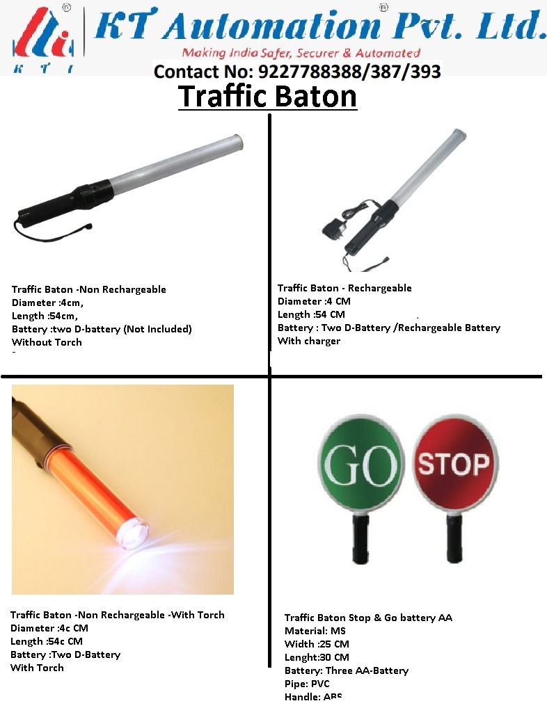 Traffic Baton Light Go And Stop