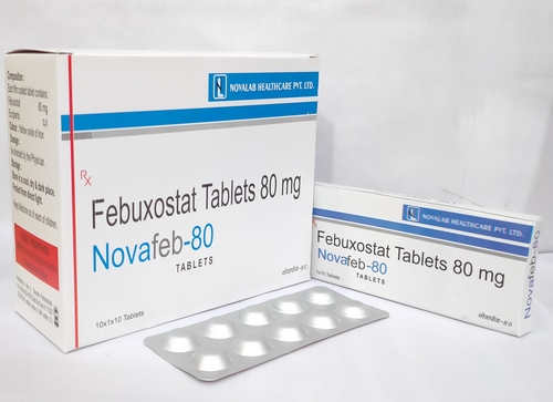 80mg Febuxostat Tablets By NOVALAB HEALTH CARE PVT. LTD.