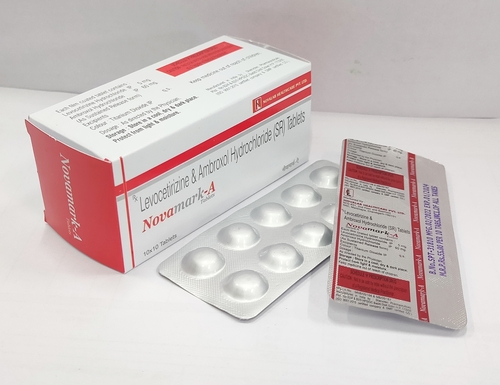 Levocetirizine And Ambroxol Hydrochloride (SR) Tablets By NOVALAB HEALTH CARE PVT. LTD.