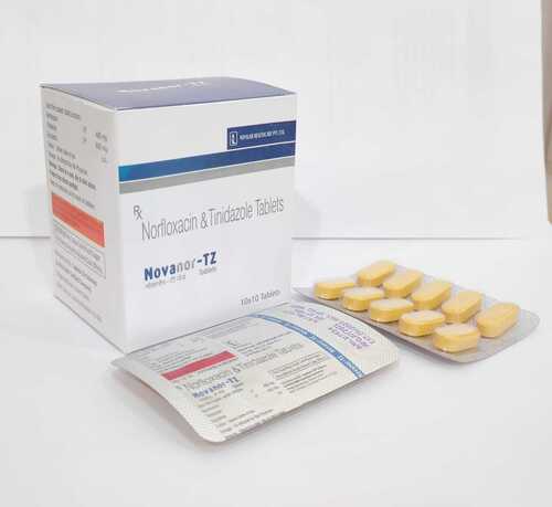 Norfloxacine And Tinidazole Tablets By NOVALAB HEALTH CARE PVT. LTD.