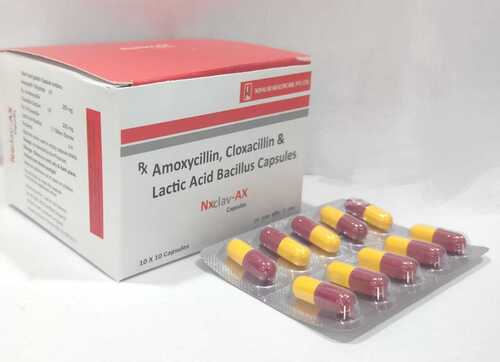 Amoxycillin, Cloxacillin And Latic Acid Bacillus Capsules