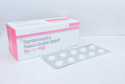 Dispersible Amoxycillin And Potassium Clavulanate Tablets B. By NOVALAB HEALTH CARE PVT. LTD.