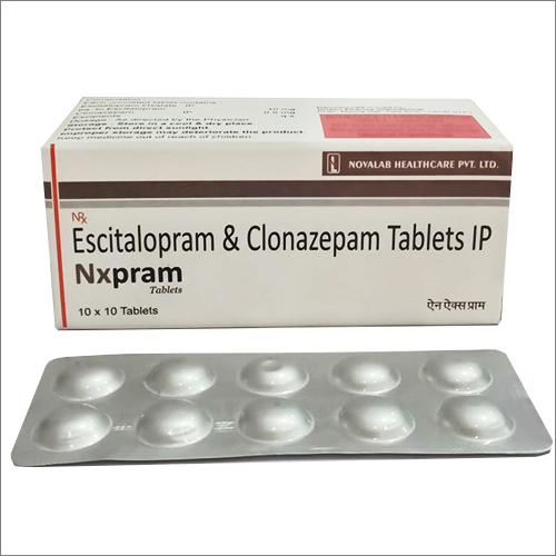 Escitalopram And Clonazepam Tablets IP