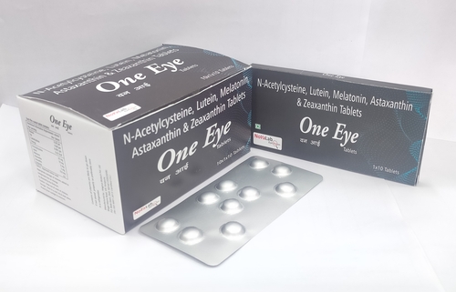 N-Acetylcysteine Lutein Melatonin Astaxanthin And Zeaxanthin Tablets