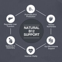 1000 MG Natural B12 Support Tablets